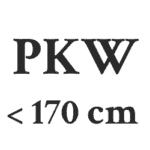 PKW < 170 cm