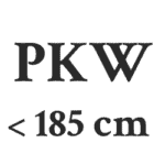 PKW < 185 cm