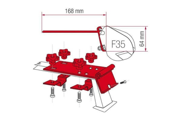 Fiamma Markisenadapter