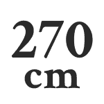 270 cm