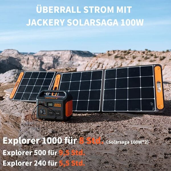 Jackery SolarSaga 100