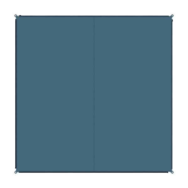 Zip-Carpet Grau Uni