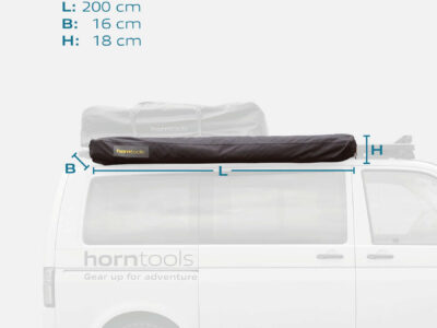 Horntools Horizon Straight - 2 m - Grau