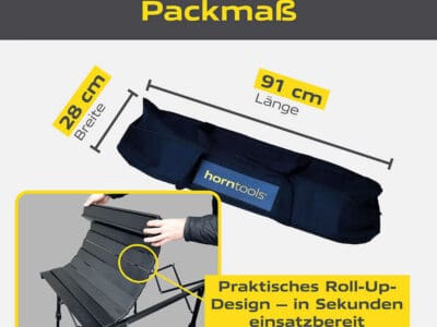 Horntools Campingtisch faltbar