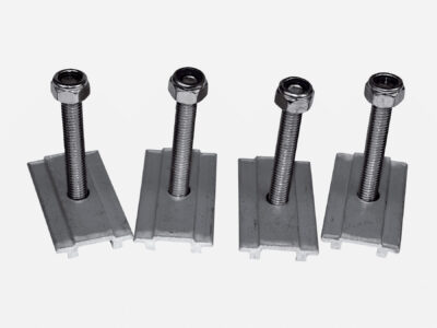 Horntools Dachzelt Befestigungs Platte Slider 4 Stück mit Schraube
