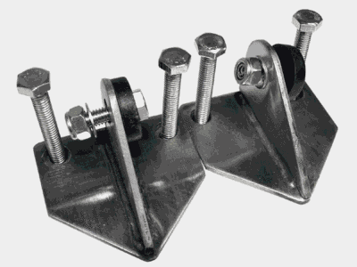 Horntools Dachzelt Leiter Befestigungs Platte Edelstahl Set 2 Stück