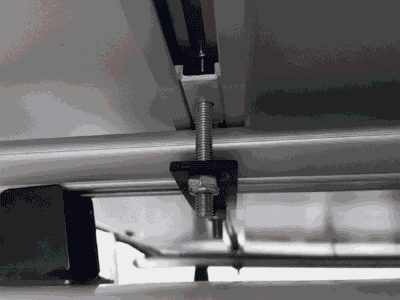 Horntools Dachzelt Befestigung Gegenplatte Edelstahl