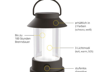 Horntools Campinglampe
