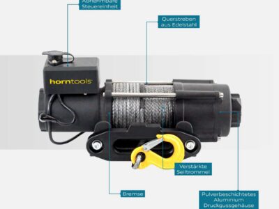 Horntools Seilwinde Gamma 2,0 Tonnen ATV